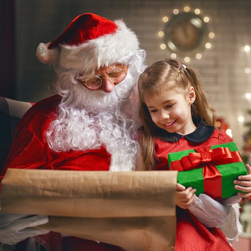 Set costume babbo natale - set,