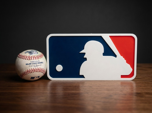 Insegna logo mlb major - mlb,