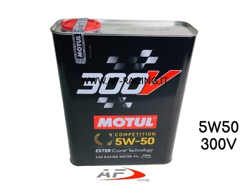 Olio motul 300v - 5w50, 100%