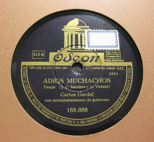 Carlos gardel adios - carlos,