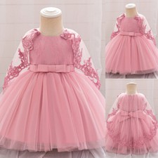Abito damigella bambina pizzo