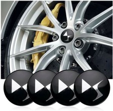 Tappi centrali cerchi in lega DS. Set di 4.  DS3 DS4 DS5 DS7 DS9 CROSSBACK E-TENSE