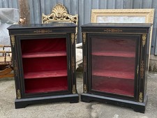 RARA SUPERBA COPPIA VETRINE