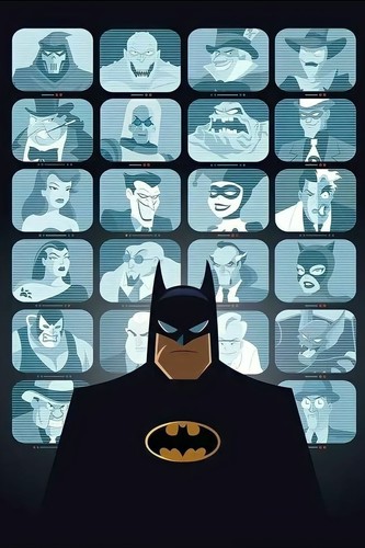 1992 batman the - batman, animated