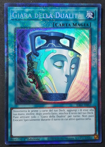 Giara della dualita rara - della,