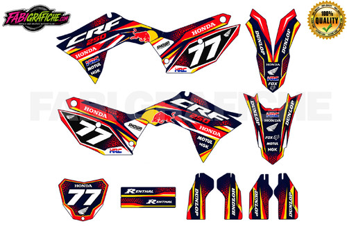 Grafica completa moto honda - moto,