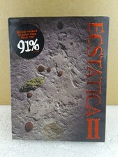 Ecstatica II Big Box Gioco PC Psygnosis 1997 Raro CIB Avventura Horror Completo