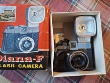 Fotocamera Diana F Flash analogica con flash scatola istruzioni