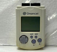 Scheda di memoria VMU unità di memoria visiva originale Sega Dreamcast bianca HKT-7000