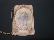 Antico Calendario da Barbiere 1915 "Duetti d'Amore" ORIGINALE  Molto bello.