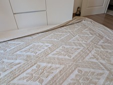 Tappeto sardo  artigianale in lana pari al nuovo misure 320x260 Colore  avorio 