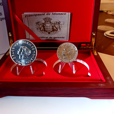 MONACO DITTICO 10 FRANCHI 1966