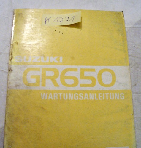 Suzuki 650 manuale - suzuki, gr