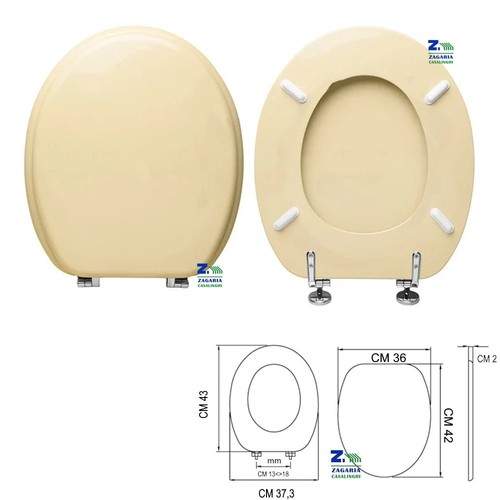 Copriwater universale legno - copriwater,