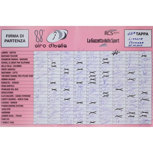 Giro italia tappa 2005 - tappa, 16