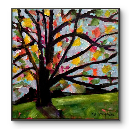 Mary myers original abstract - original,