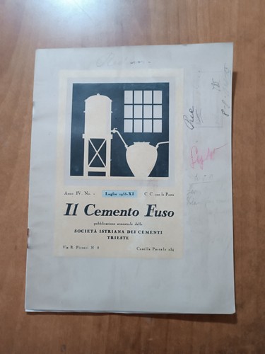 Cemento fuso 1933 - fuso, 1/1933