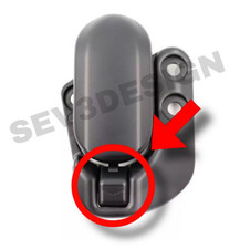 Coppia Pulsanti Chiusura Capote Mazda MX-5 NA NB FL Rinforzati Soft Top Hard Top