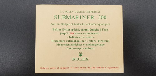Rolex cigarette card - cigarette,