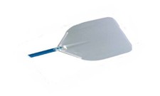 Pala pizza professionale linea azzurra 33 x 33 cm con manico da 150 cm gimetal