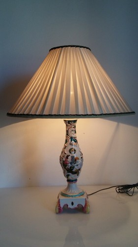 Lume porcellana capodimonte - in,