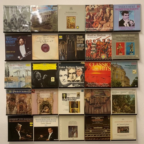 Vinyl schallplatten sammlung - vinyl,