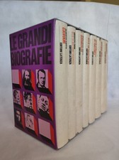 COFANETTO Le grandi BIOGRAFIE 7 vol LATERZA Gramsci Togliatti Mussolini Trotskij