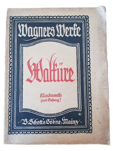Walküre klindworth wagners - walküre,