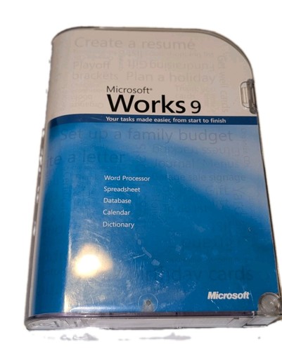 Microsoft works software - works,