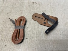 BINOCOLO 6x30 ZEISS BUSCH PELLE BRIEMUNG AERONAUTICA MILITARE BOTTIGLIA A BOTTONE