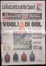 Rare Gazzetta Dello Sport