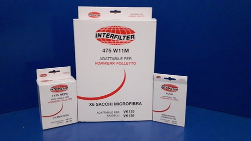 Kit sacchetti filtri - sacchetti,