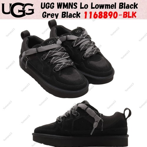 Ugg wmns lowmel nero grigio - wmns,