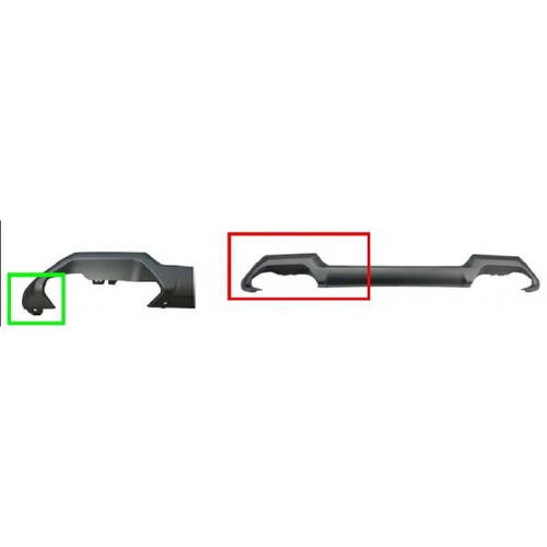 Spoiler paraurti anteriore - paraurti,