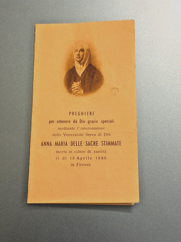 Santino reliquia anna maria - reliquia, di