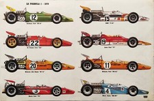 1970 LE FORMULA 1 + FERRARI F1