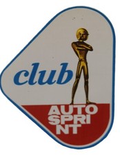 adesivo auto sprint formula uno rally epoca vintage garage fiat abarth alfa opel
