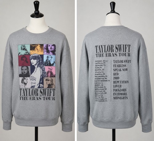Felpa girocollo taylor swift - felpa,