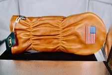 Copricapo golf DORMIE WORKSHOP in pelle nuovo