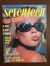 Seventeen Magazine June 1986
