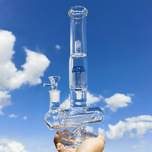 Thick glass bong - 11", inline
