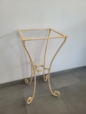 Base Tavolino In Ferro Battuto A Mano - XX Secolo