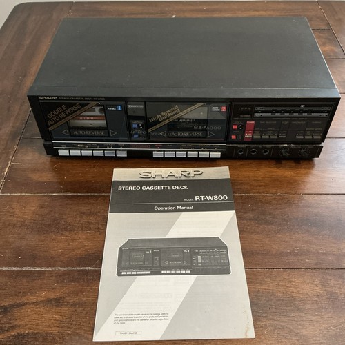 Stereo nitido vintage nero