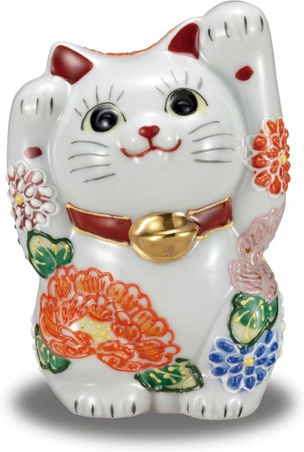 Kutani yaki japan maneki neko - kutani,