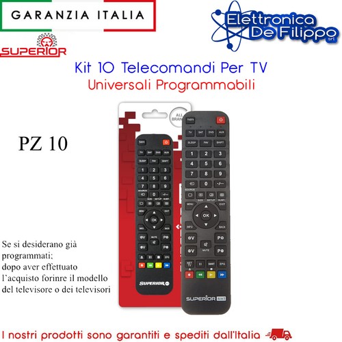 Kit telecomandi per tv - telecomandi,