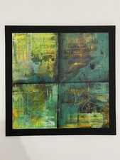 Quadro Dipinto A Mano Astratto