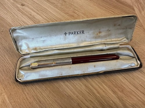 Vintage parker burgundy - burgundy, 14k