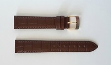 Cinturino originale TISSOT Stampa Cocco Marrone  18 mm  Nuovo