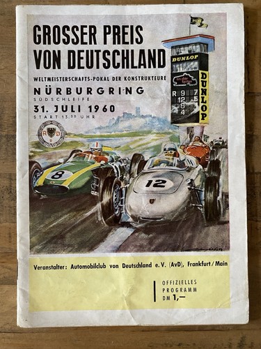 1960 tedesco nurburgring - gp,