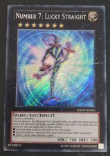 YU-GI-OH! Zexal Numero 7 : Sequenza Fortunata Gaov-en091 Inglese rara segreta